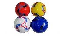 Мяч футбольный размер 5 (4 цвета) 275 г камера PU (W-17,117786) (Не предназначен для профессионального и любительского футбола)