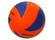 Мяч волейбольный "Mikasa MVA380K-OBL", р 5, синт.кожа (ПВХ), 8 пан, клееный, сине-оранжевый