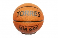 Мяч баскетбольный № 7 TORRES BM-600 Pu бутилов камера
