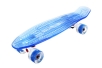 Скейтборд пластиковый прозрачный PLAYSHION  FS-PS002
