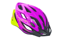 Шлем DIVA фиолетовый/салатовый, M/L
