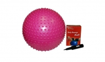 Мяч для "Йоги" массажный 55 см с насосом