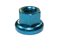 Гайка M-FXS для оси Fix Gear, закалённая сталь, M9X1.0, L:14,6мм, синяя
