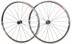 Комплект колес Shimano, R501A, 28", плоск. спицы, чёр.