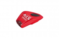 Kellys фонарь диодный передний crooker, 2 режима, цвет: красный