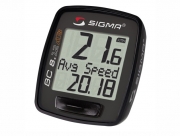 Велокомпьютер Sigma topline bc 8.12 ats. беспроводной. функции: скорость текущая, средняя, максимальная; расстояние за день, общее; время в пути за день, общее; часы. цвет чёрный
