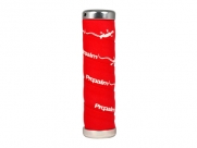 PROPALM Грипсы Pro-C509EP1, 128мм, с 1 ал.грипстопом, с заглушками, красные, с упаковкой