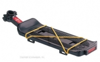 Yueni багажник yf-3s консольный, сталь/пластик, чёрный, с катафотом