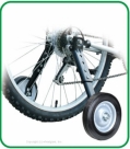 Колёса sm-903-qw приставные 6" для велосипедов 20"-26, максимальная нагрузка 100 кг, подходят для велосипедов с переключением передач, вес 3,5 кг