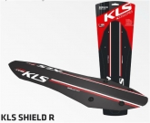 Kellys крыло заднее kls shield r, 26" (двухподвес, хардтейл), крепление быстросъёмное, чёрные