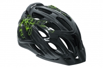 Шлем kellys dare. цвет: черный/зеленый. размер: s/m (54-57см)