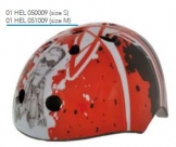 Шлем детский bellelli frank. цвет: красный. размер: m