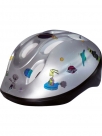 Шлем детский bellelli. цвет: серебристый. рисунок: нло. размер: m (52-57cm)