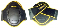 Защита спины etto senior black. количество пластин: 5. цвет: черный. крепление: пояс на липучках.