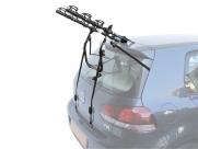 Peruzzo автобагажник на заднюю дверь cruiser delux, сталь, труба d:25 мм, для 3 в-дов весом до 15кг, фиксация велосипеда за верхнюю трубу рамы (max d:60 мм), цвет: чёрный, упаковка-термоплёнка