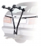 Peruzzo автобагажник на фаркоп cruising, сталь, для 2 в-дов весом до 15кг, фиксация велосипеда за верхнюю трубу рамы (max d:60 мм), цвет: серый, упаковка-картонная коробка
