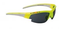 Swisseye очки gardosa evolution спортивные с футляром: оправа: неоновая жёлтая-серая; линзы дымчатые+оранжевые+бесцветные водоотталкивающие