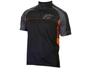 Джерси kellys pro sport, короткий рукав. материал: 100% полиэстер. цвет: черный, серый, оранжевый. размер: xs.