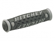 Ritchey грипсы mtn pro tg6, 125 мм, кратон/гель, чёрно-серые с логотипом, в торг.упак.