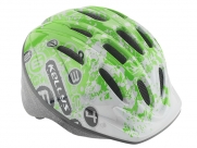 Шлем детский kellys mark. цвет: зелёный. размер: xs/s (47-51cm)
